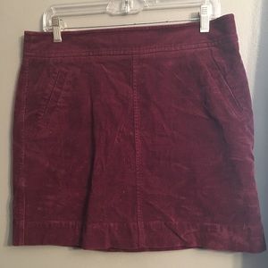 Loft Corduroy Skirt